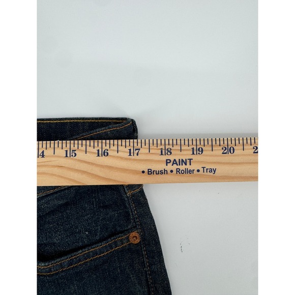 Lucky‎ Brand Jeans Womens 10 American Standard Dungarees Denim Jeans Dark Wash - Picture 5 of 15